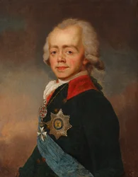 Tsar Paul I, vers 1800
